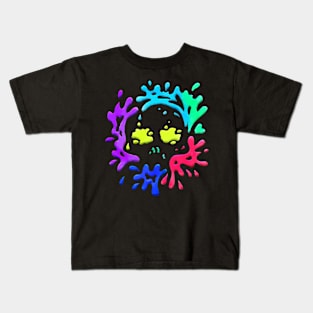 Spatter Skull Kids T-Shirt